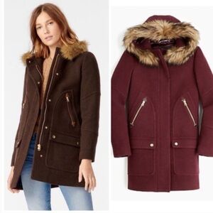 J.Crew Parka  Wool Coat
